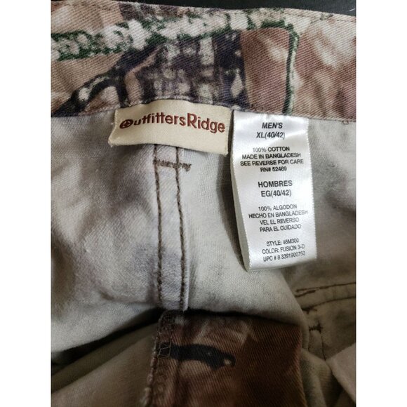 Outfitters Ridge Hunting Cargo Pants Mens XL (40/42) Fusion 3D Camo - Picture 8 of 10